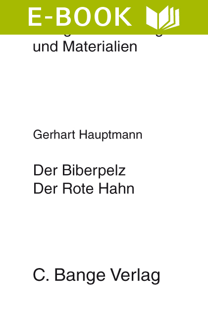 Der Biberpelz / Der Rote Hahn