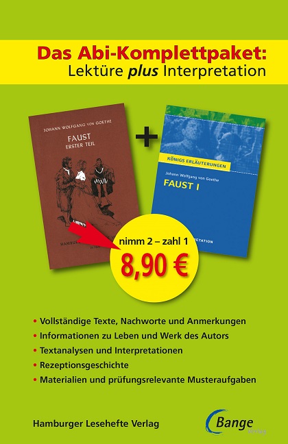 Faust I – Lektüre plus Interpretation