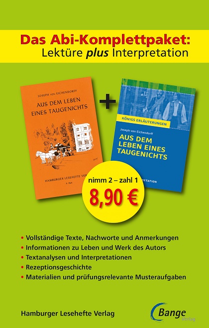 Aus dem Leben eines Taugenichts – Lektüre plus Interpretation