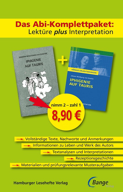 Iphigenie auf Tauris – Lektüre plus Interpretation