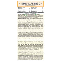 Niederländisch - Kurzgrammatik