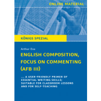 English Composition, Focus on Commenting (AFB III)