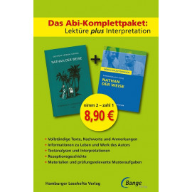 Nathan der Weise -  Lektüre plus Interpretation: Königs Erläuterung + kostenlosem Hamburger Leseheft